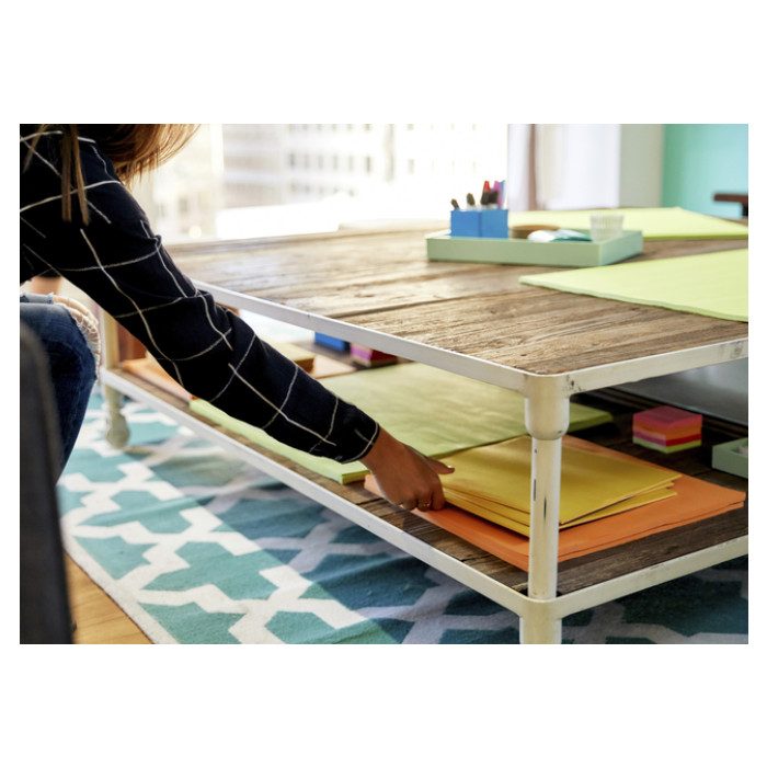 Memoblok Post-it Super Sticky Big Notes BN11-EU geel 279x279mm 30 vel