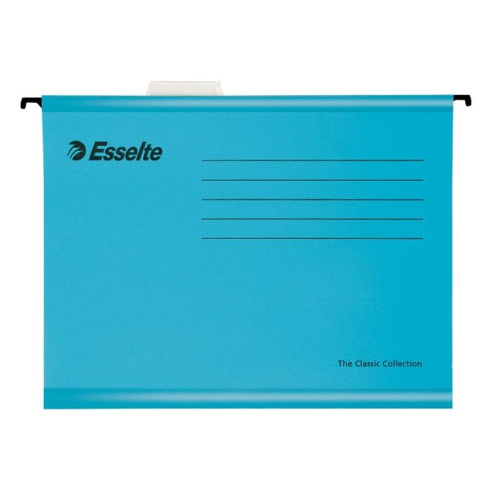 Hangmap Esselte Classic A4 V-bodem 345x240mm blauw