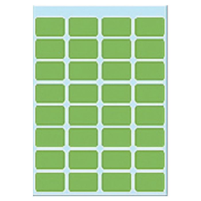 Etiket HERMA 3645 12x19mm groen 160stuks