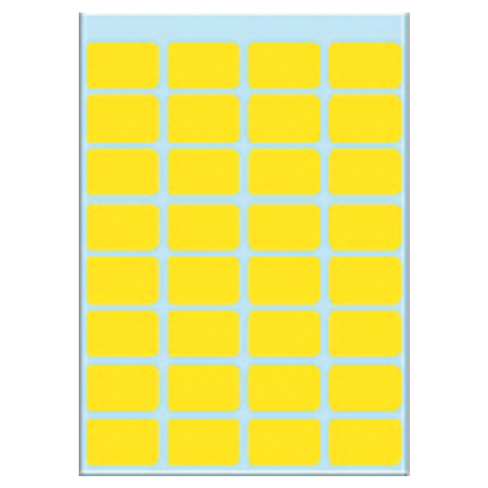 Etiket HERMA 3641 12x19mm geel 160 stuks
