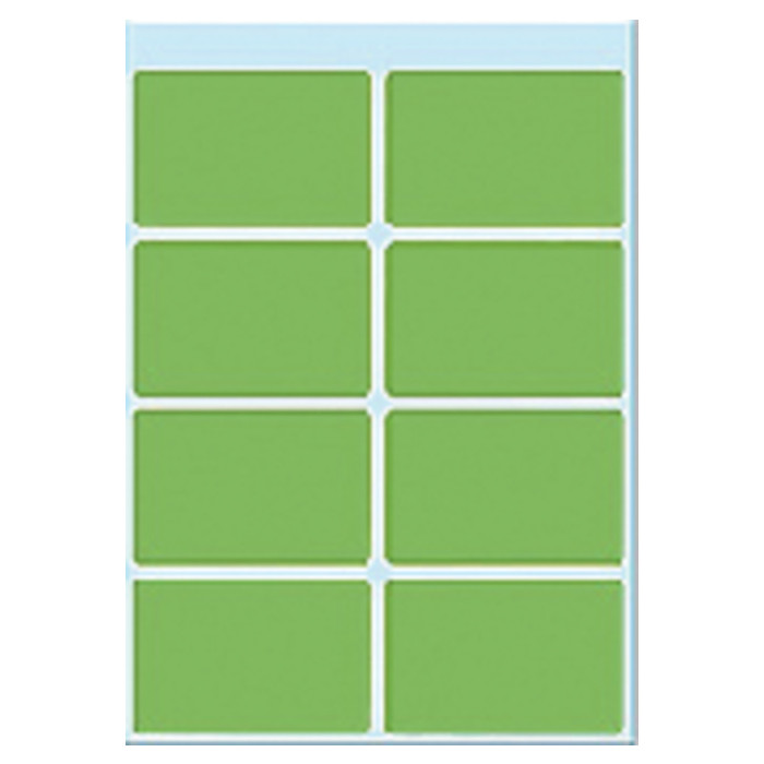 Etiket HERMA 3695 26x40mm groen 40 stuks