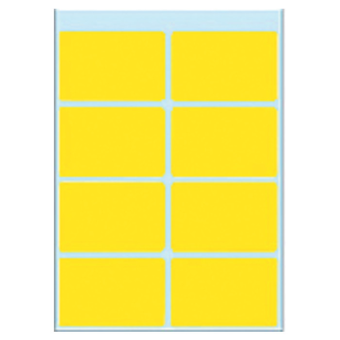 Etiket HERMA 3691 26x40mm geel 40 stuks