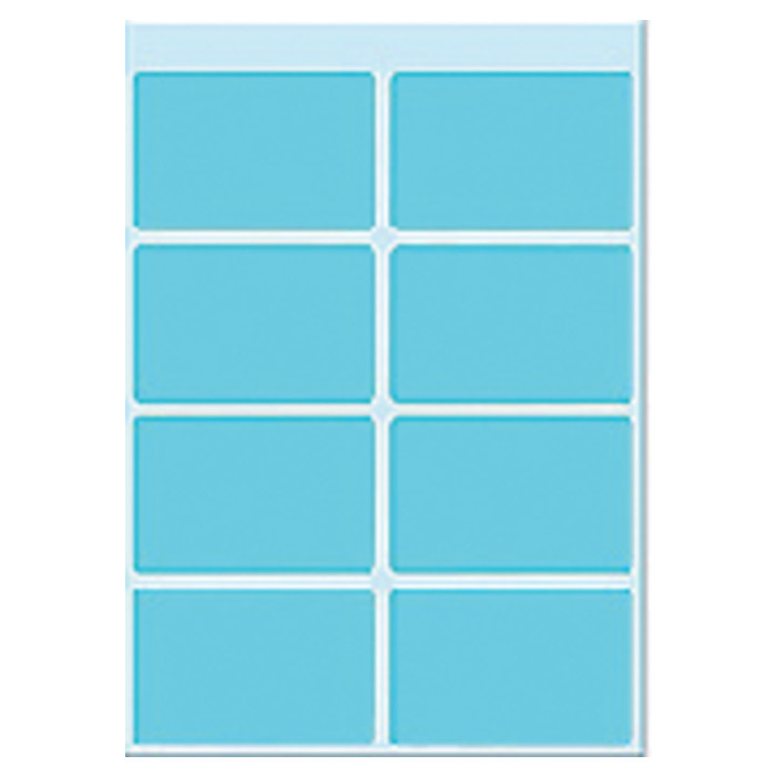 Etiket HERMA 3693 25x40mm blauw 40 stuks