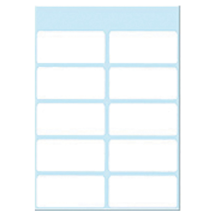 Etiket HERMA 3738 19x40mm wit 70 stuks
