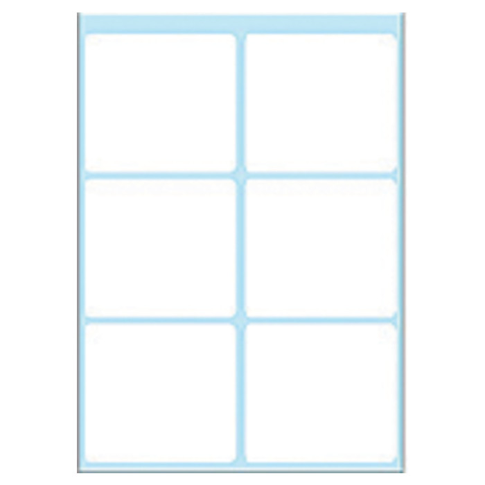 Etiket HERMA 3753 36x40mm wit 42 stuks