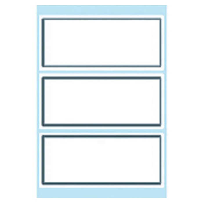 Etiket HERMA 5711 36x80mm schrift grijs kader 18stuks
