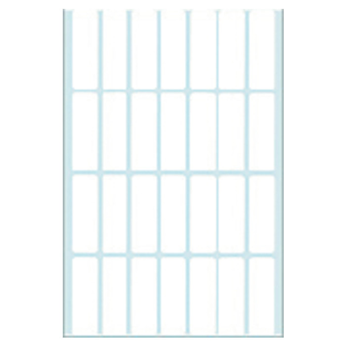 Etiket HERMA 2360 13x40mm wit 896 stuks