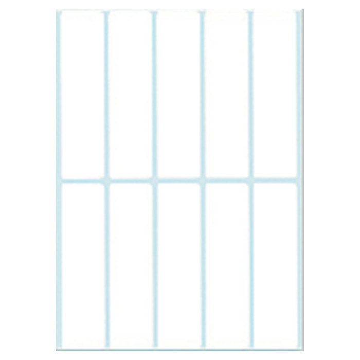 Etiket HERMA 2420 20x75mm wit 320 stuks