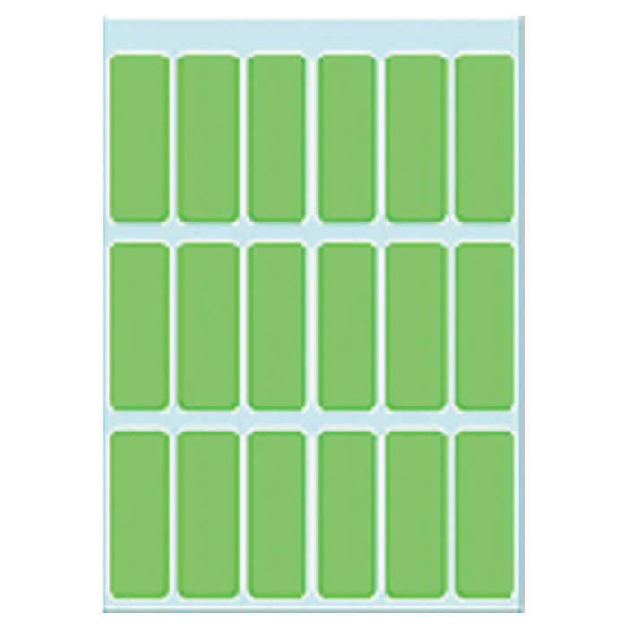 Etiket HERMA 3655 12x34mm groen 90 stuks