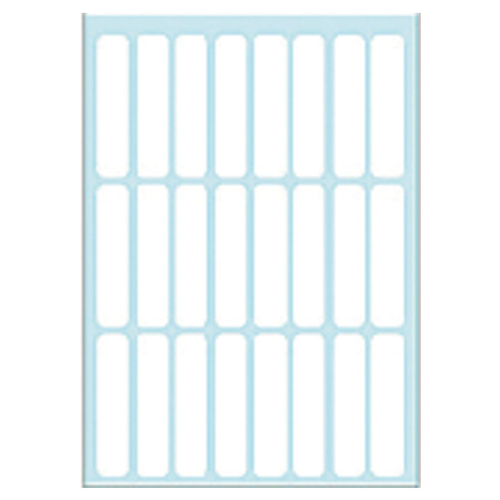 Etiket HERMA 3724 8x36mm wit 168 stuks