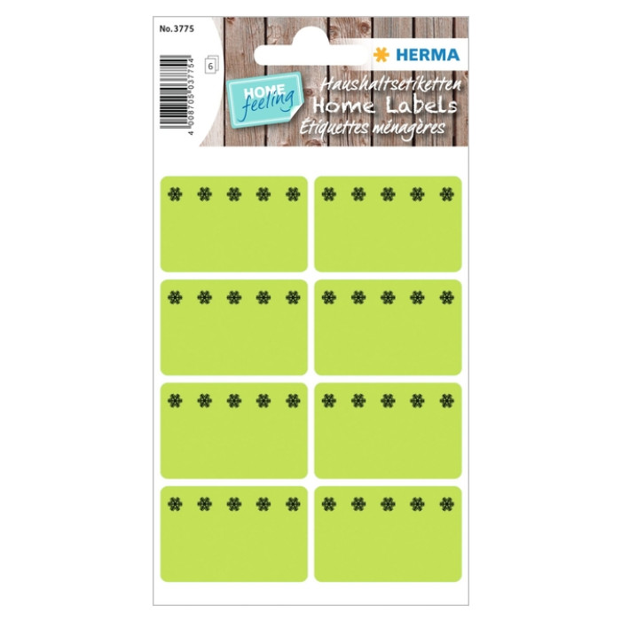 Etiket HERMA 3775 26x40mm diepvries groen 48stuks