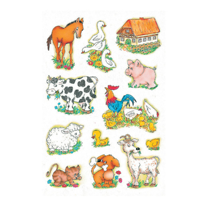 Etiket HERMA 5419 boerderijdieren