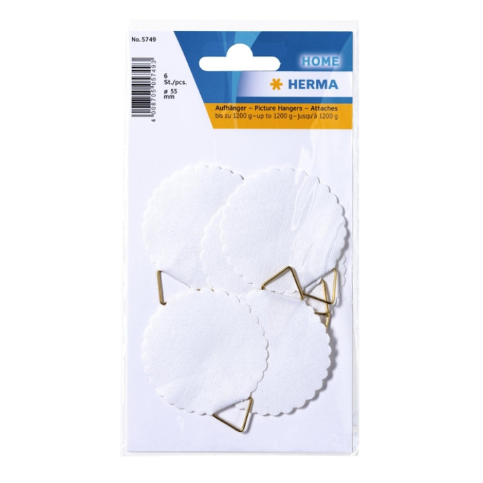 Hanghaakje HERMA 5749 55mm 6stuks