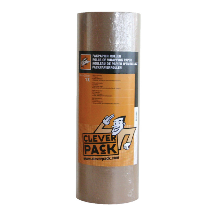 Inpakpapier CleverPack kraft 70gr 50cmx220m
