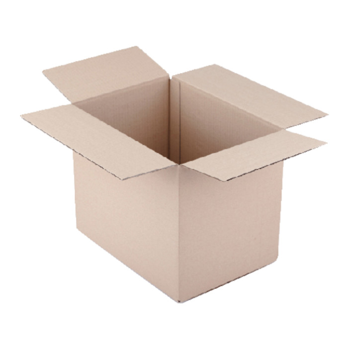 Verzenddoos CleverPack dubbelgolf 586x386x386mm bruin pak à 5 stuks