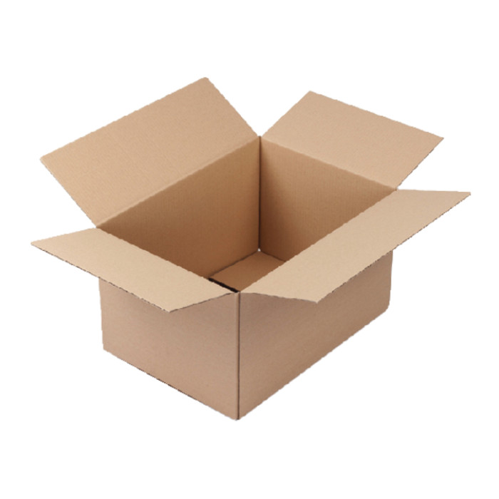 Verzenddoos CleverPack enkelgolf 430x305x250mm bruin pak à 10 stuks