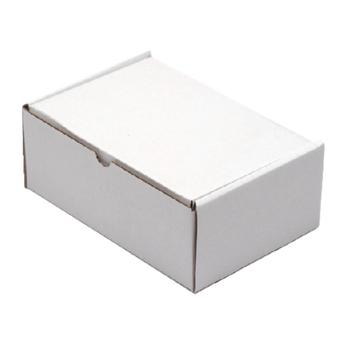 Postpakket CleverPack golfkarton 220x160x90mm wit pak à 5 stuks