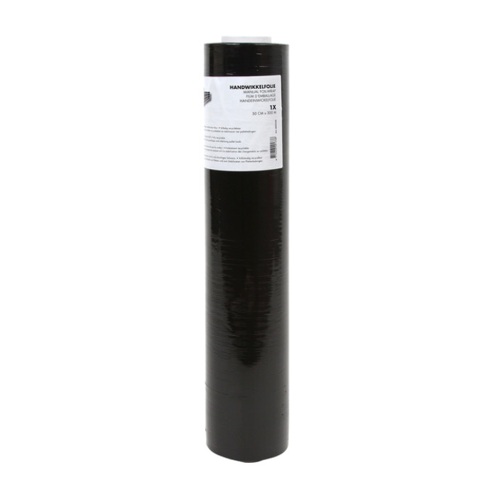 Wikkelfolie IEZZY 500mmx300m 20mu zwart
