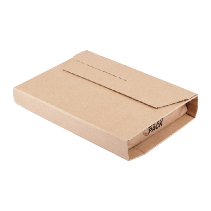 Wikkelverpakking CleverPack ringband zelfklevend bruin pak à 25 stuks
