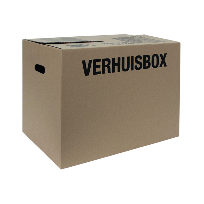 Verhuisdoos IEZZY 480x320x360mm bruin 3mm