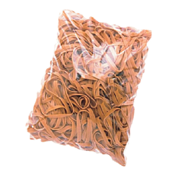Elastiek Standard Rubber Bands 16 60x1.5mm 1kg 4440 stuks bruin