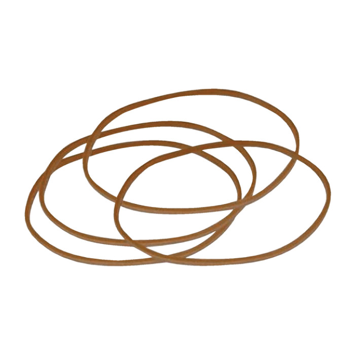 Elastiek Standard Rubber Bands 18 80x1.5mm 100gr 330 stuks bruin