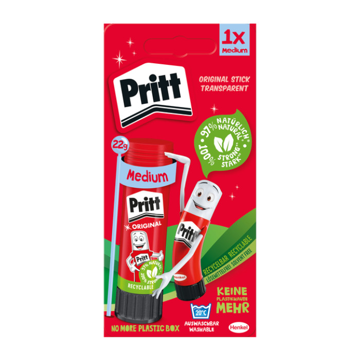 Lijmstift Pritt Stick Original 22gr op blister