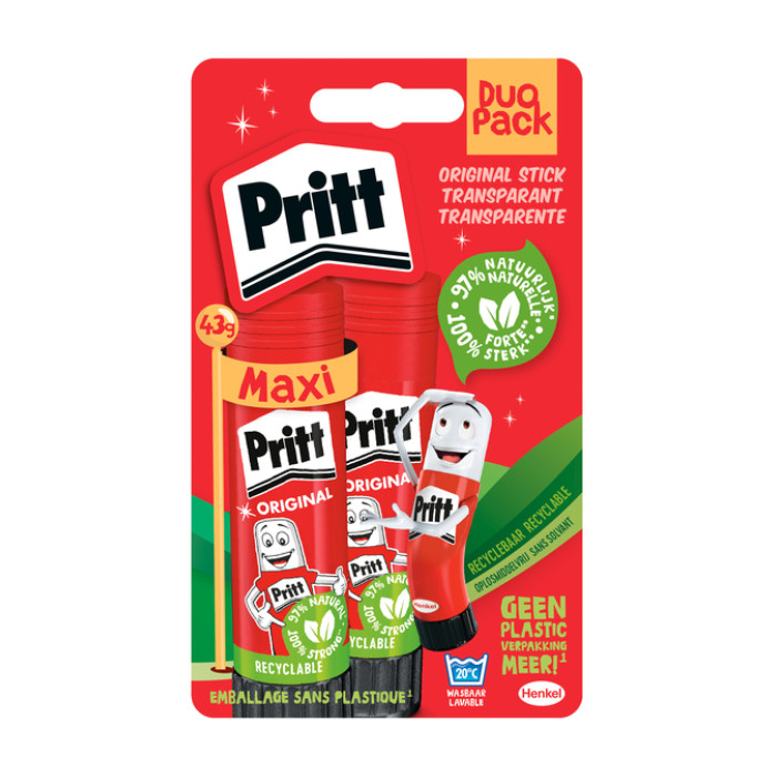 Lijmstift Pritt Stick Original 43gr blister