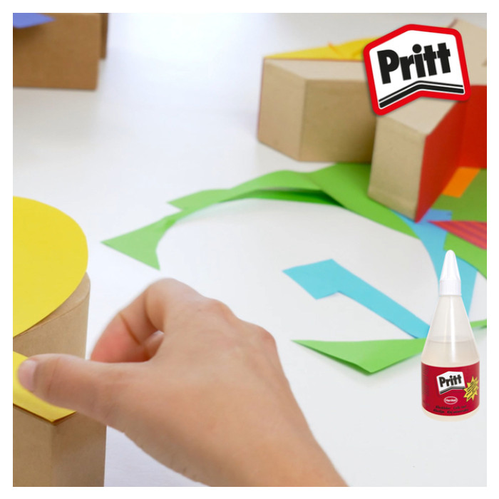 Alleslijm Pritt  flacon 200gr transparant