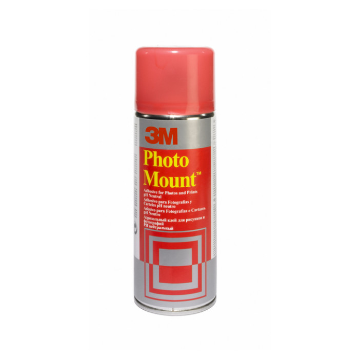 Lijmspray 3M foto mount spuitbus 400ml