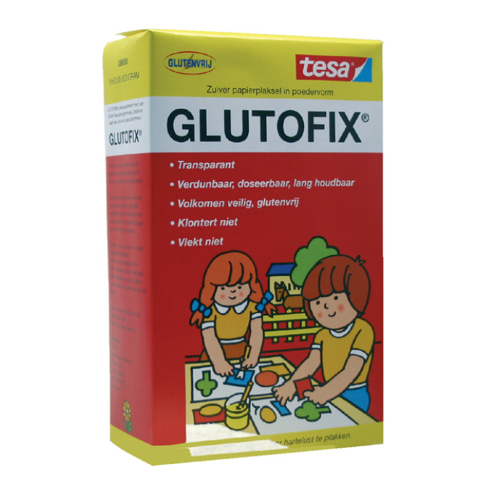 Poederlijm tesa® GLUTOFIX glutenvrij en antiallergisch 500g