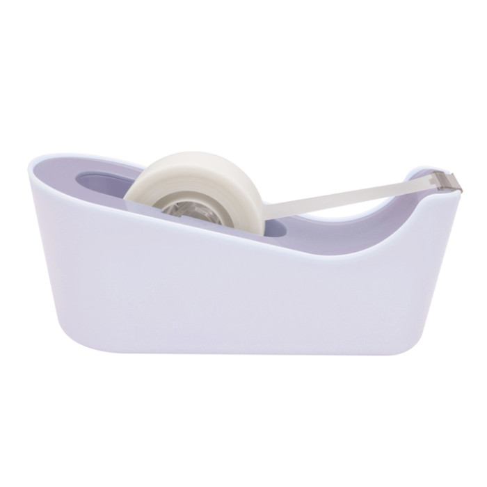 Plakbandhouder Scotch C18 lavendel + 1 rol magic tape 19mmx33m