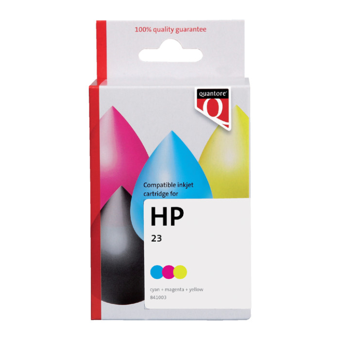 Inktcartridge Quantore alternatief tbv HP C1823D 23 kleur