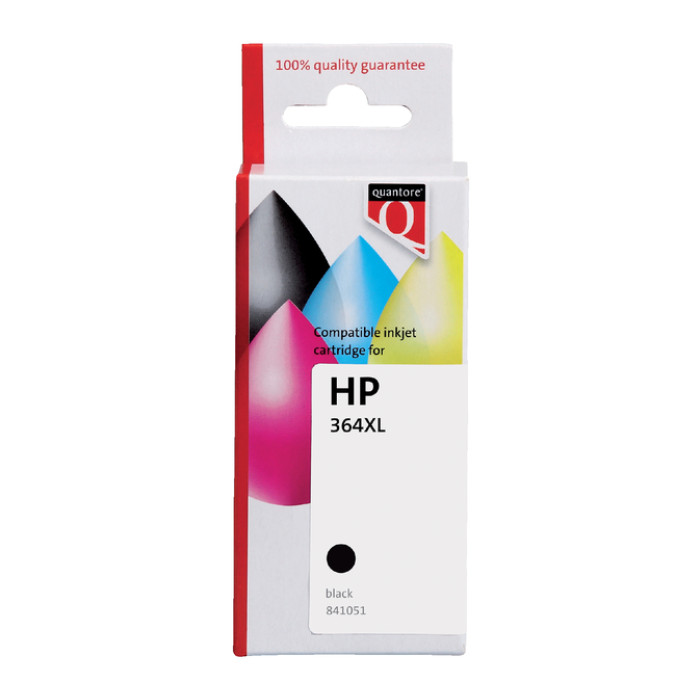 Inktcartridge Quantore alternatief tbv HP CB684EE 364XL zwart