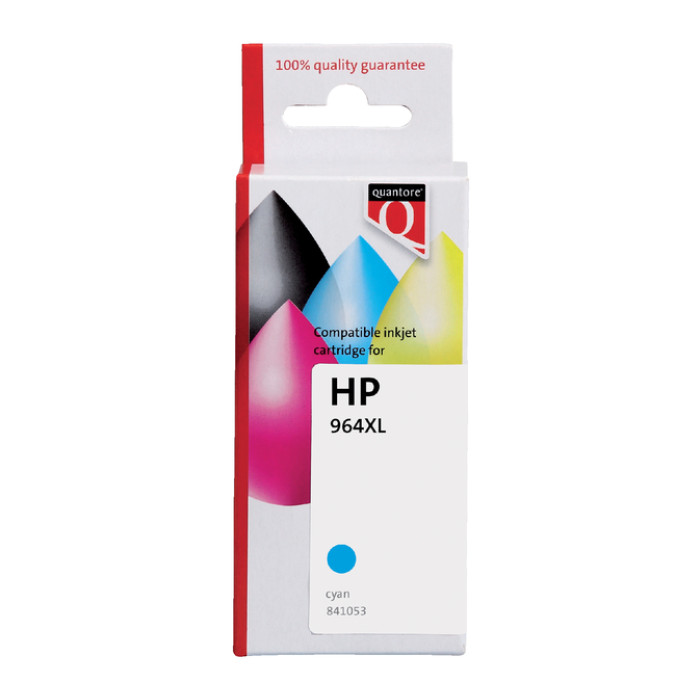 Inktcartridge Quantore alternatief tbv HP CB323A 364XL blauw