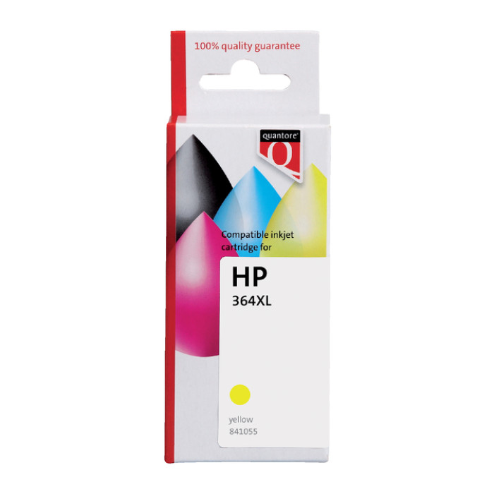 Inktcartridge Quantore alternatief tbv HP CB325A 364XL geel