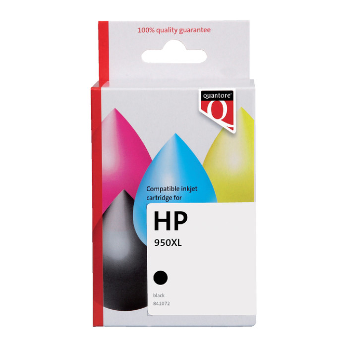 Inktcartridge Quantore alternatief tbv HP CN045AE 950XL zwart