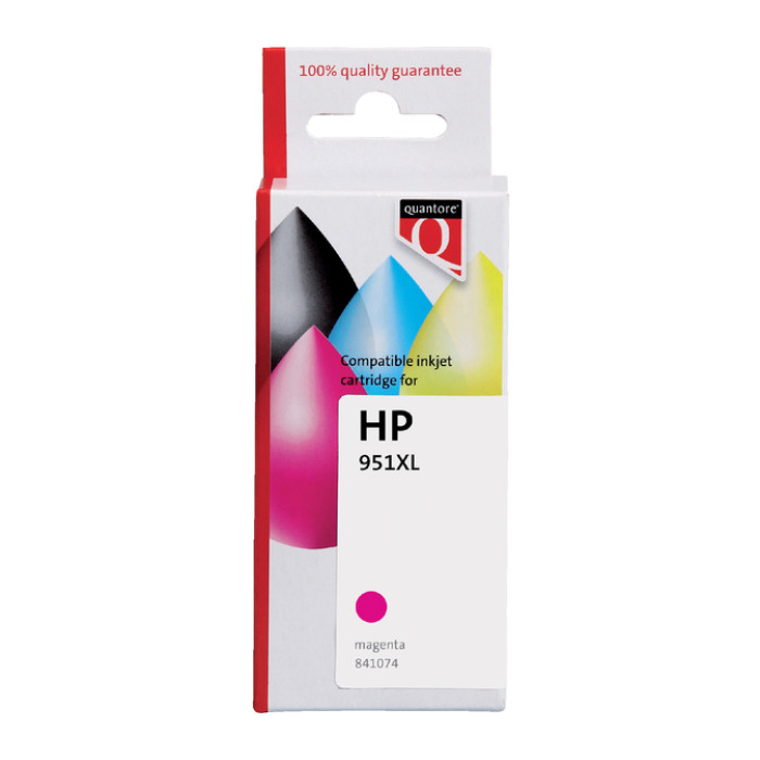 Inktcartridge Quantore alternatief tbv HP CN047AE 951XL rood