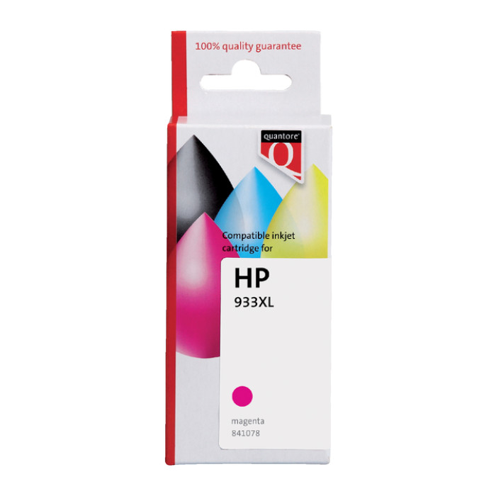 Inktcartridge Quantore alternatief tbv HP CN055AE 933XL rood