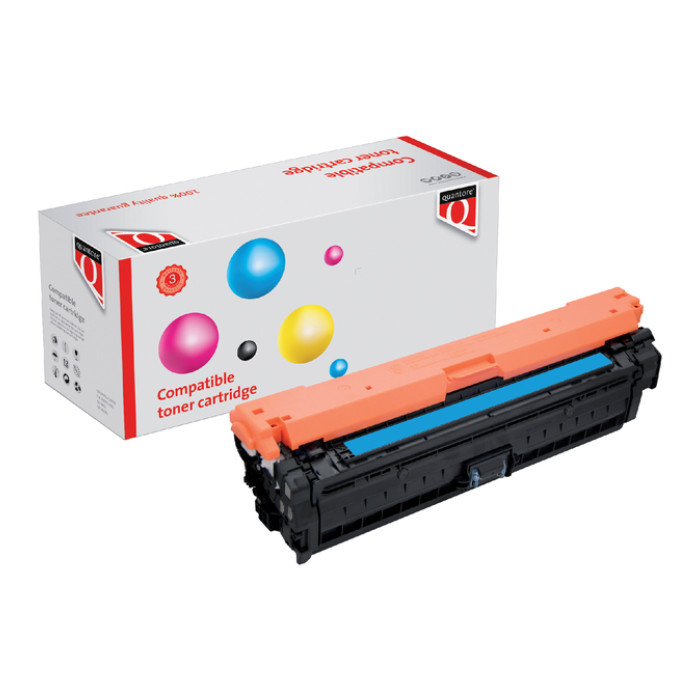 Tonercartridge Quantore alternatief tbv HP CE341A 651A blauw