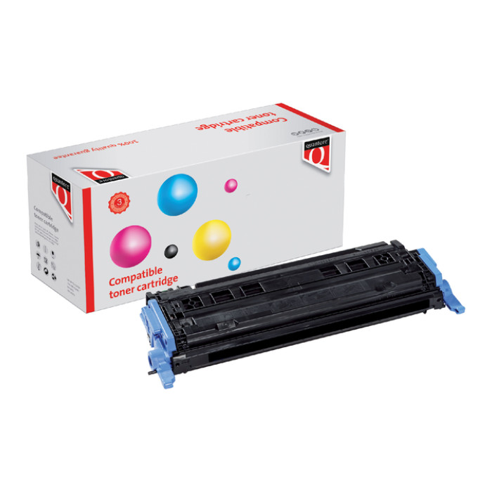 Tonercartridge Quantore alternatief tbv HP Q6000A 124A zwart