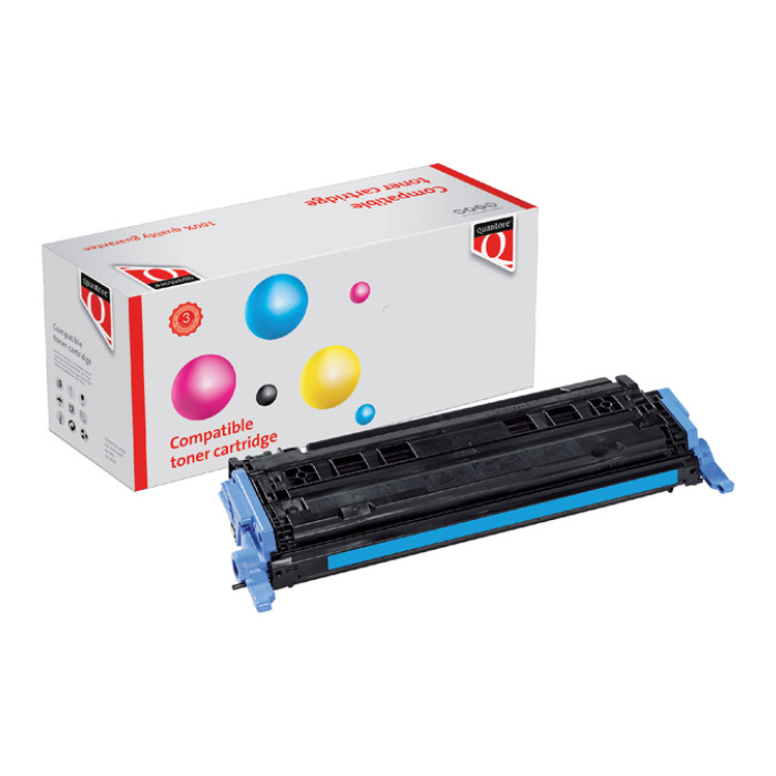 Tonercartridge Quantore alternatief tbv HP Q6001A 124A blauw