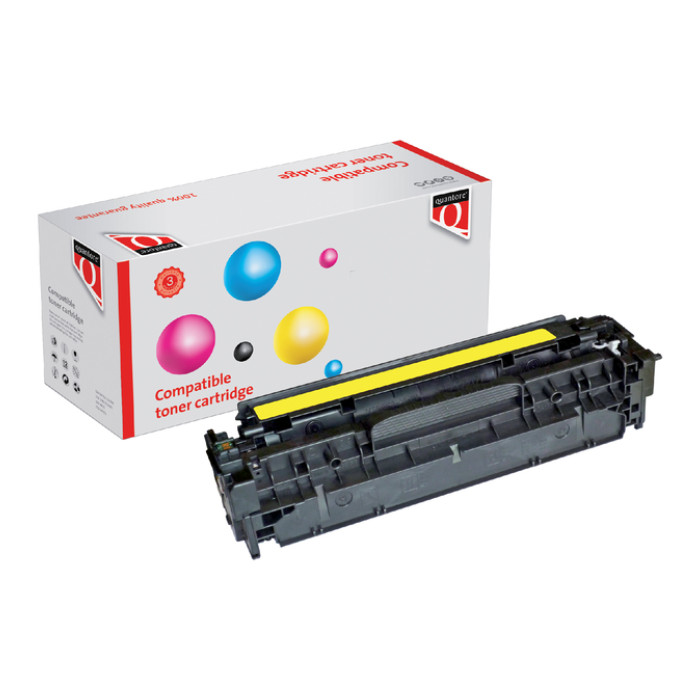 Tonercartridge Quantore alternatief tbv HP CC532A 304A  geel