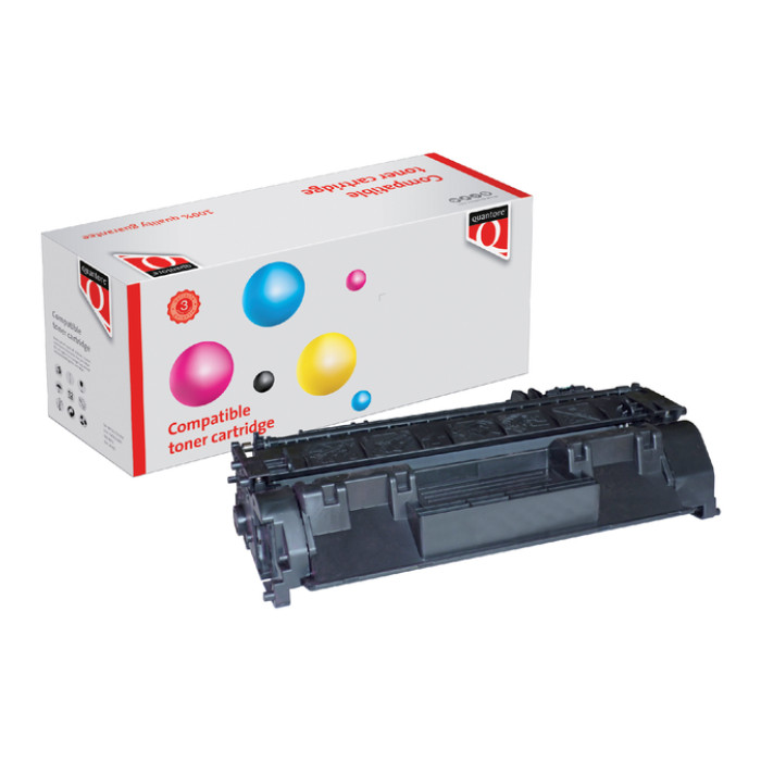 Tonercartridge Quantore alternatief tbv HP CE505A 05A zwart