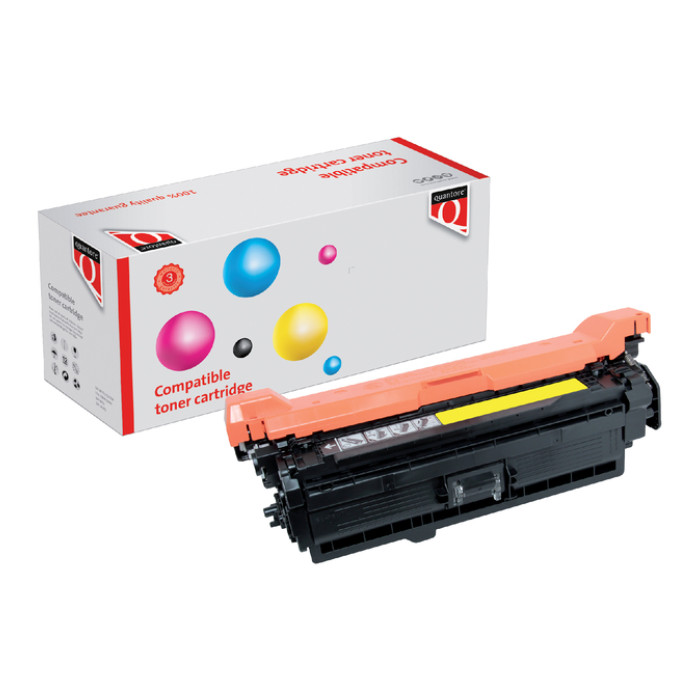 Tonercartridge Quantore alternatief tbv HP CE402A 507A geel