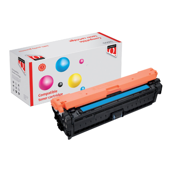 Tonercartridge Quantore alternatief tbv HP CE741A 307A blauw