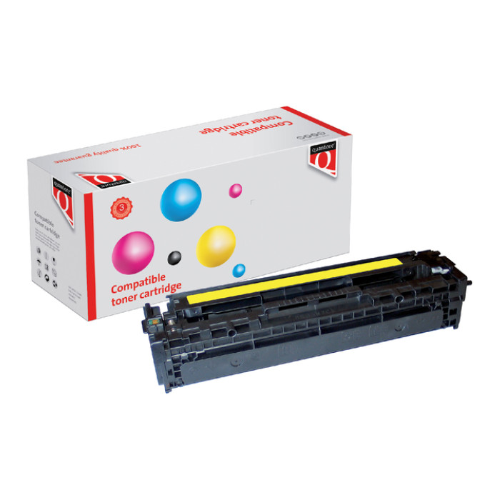 Tonercartridge Quantore alternatief tbv HP CF212A 131A geel
