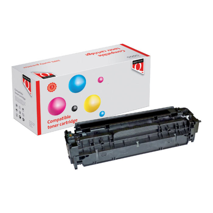 Tonercartridge Quantore alternatief tbv HP CF380A 312A zwart
