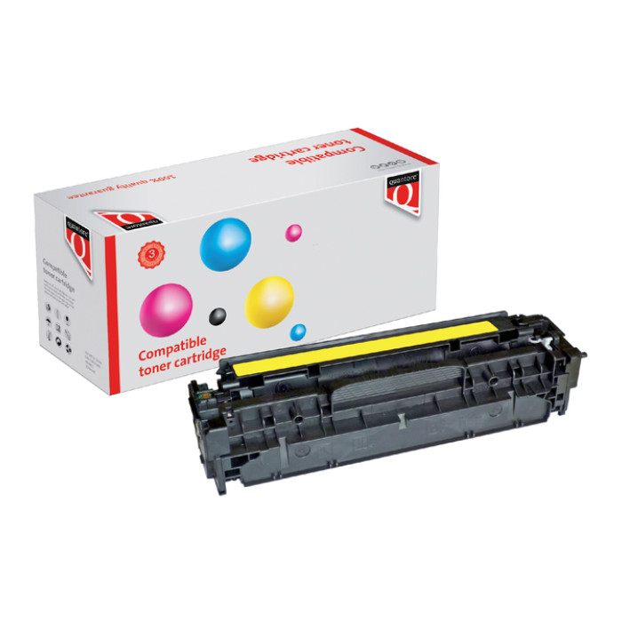 Tonercartridge Quantore alternatief tbv HP CF382A geel