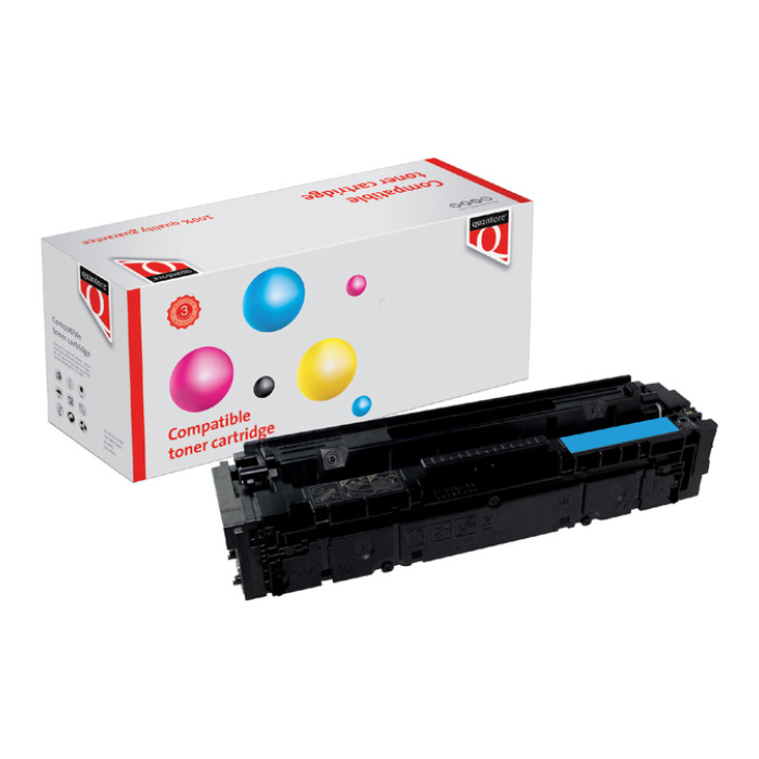 Tonercartridge Quantore alternatief tbv HP CF401X 201X blauw